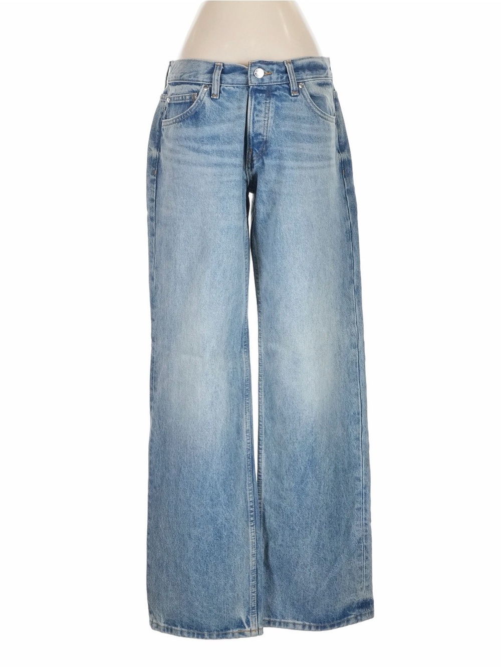 EB DENIM Baggy Luca Light Wash Jeans Size 26 VGUC